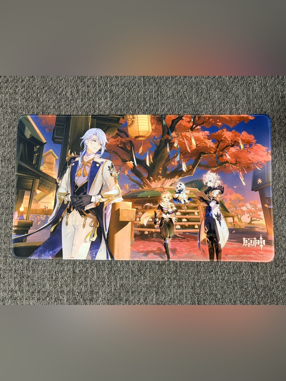 Genshin Impact Official Mouse Pad Kamisato Ayato